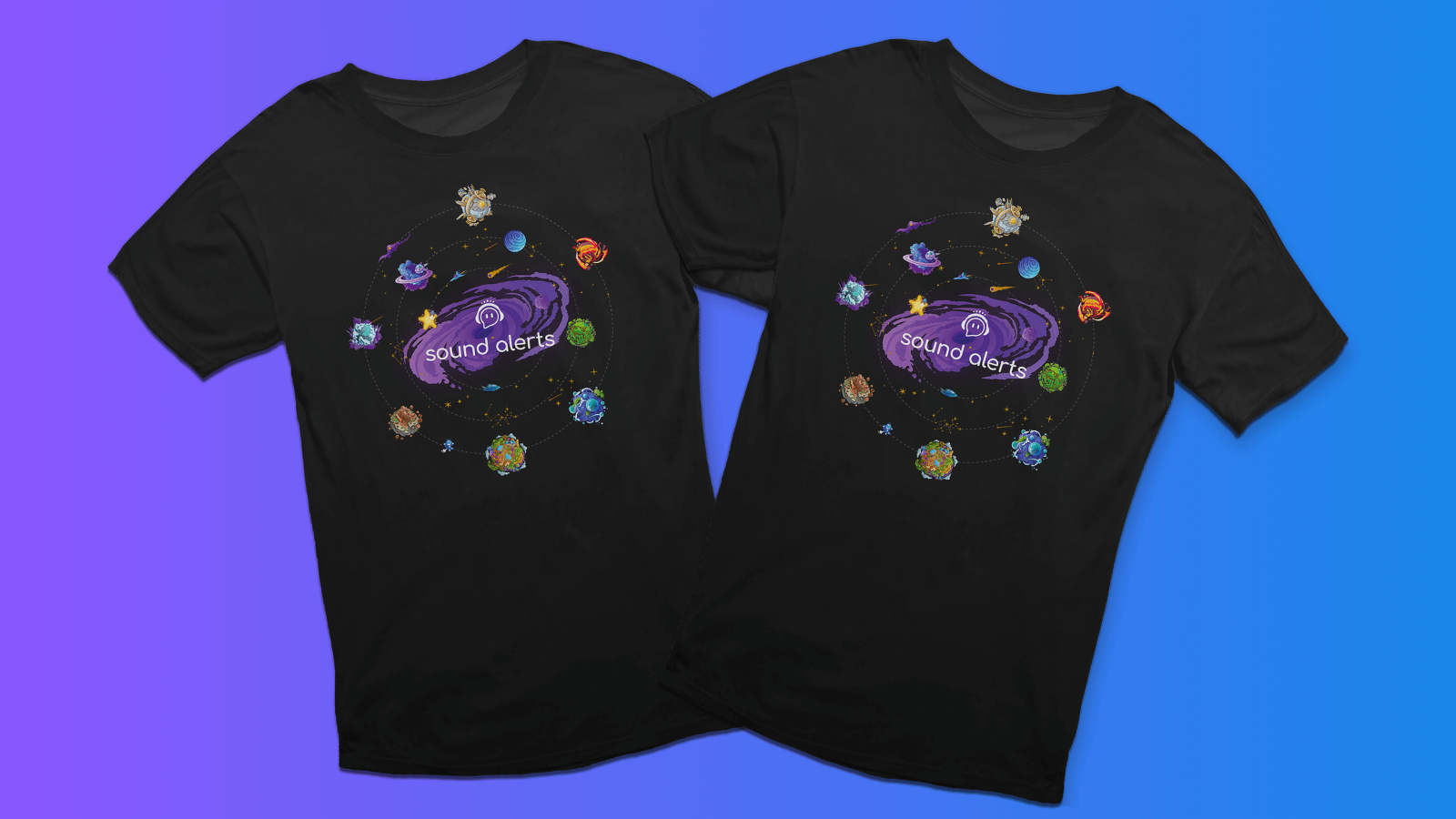 This image shows the TwitchCon Paris Sound Alerts shirt.