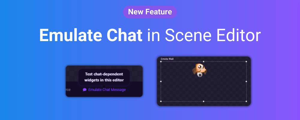 This image shows the new test feature of Sound Alerts allowing you to emulate chat messages.