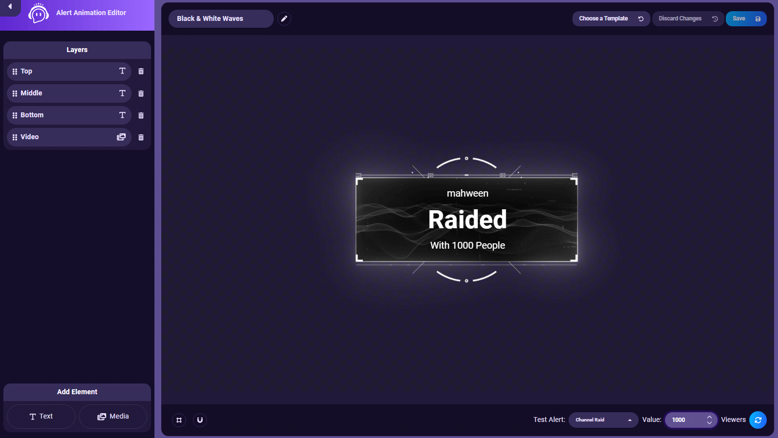 How to create a Raid Alert for Twitch - Sound Alerts