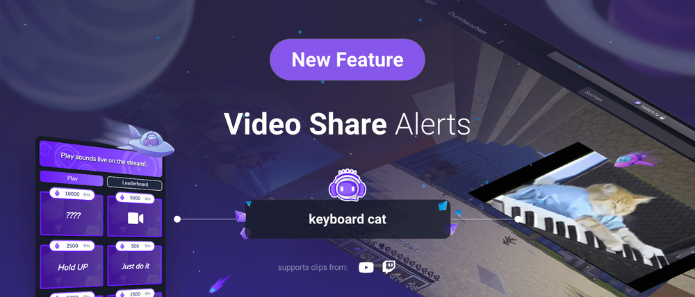 New Feature: Video Share Alerts