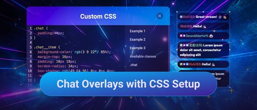 Customized Chat Overlays with CSS for Twitch — Guide