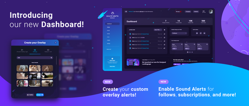 Dashboard 2.0 - Your new entry into the Sound Alerts world